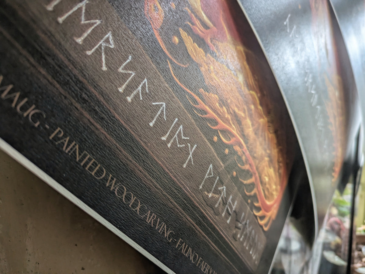 Conversation with Smaug - signed print- special offer