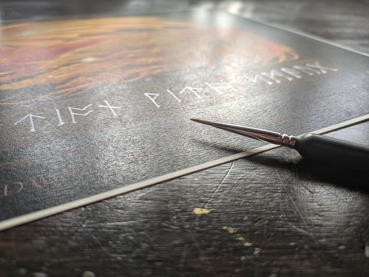 Conversation with Smaug - signed print- special offer