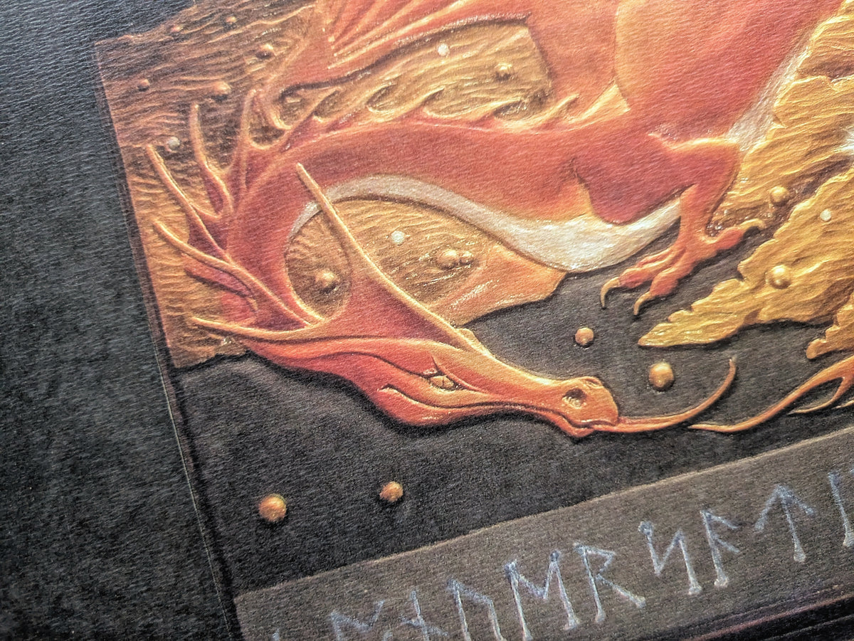 Conversation with Smaug - signed print- special offer