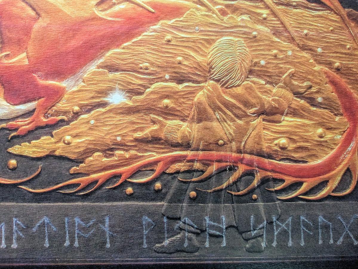 Conversation with Smaug - signed print- special offer