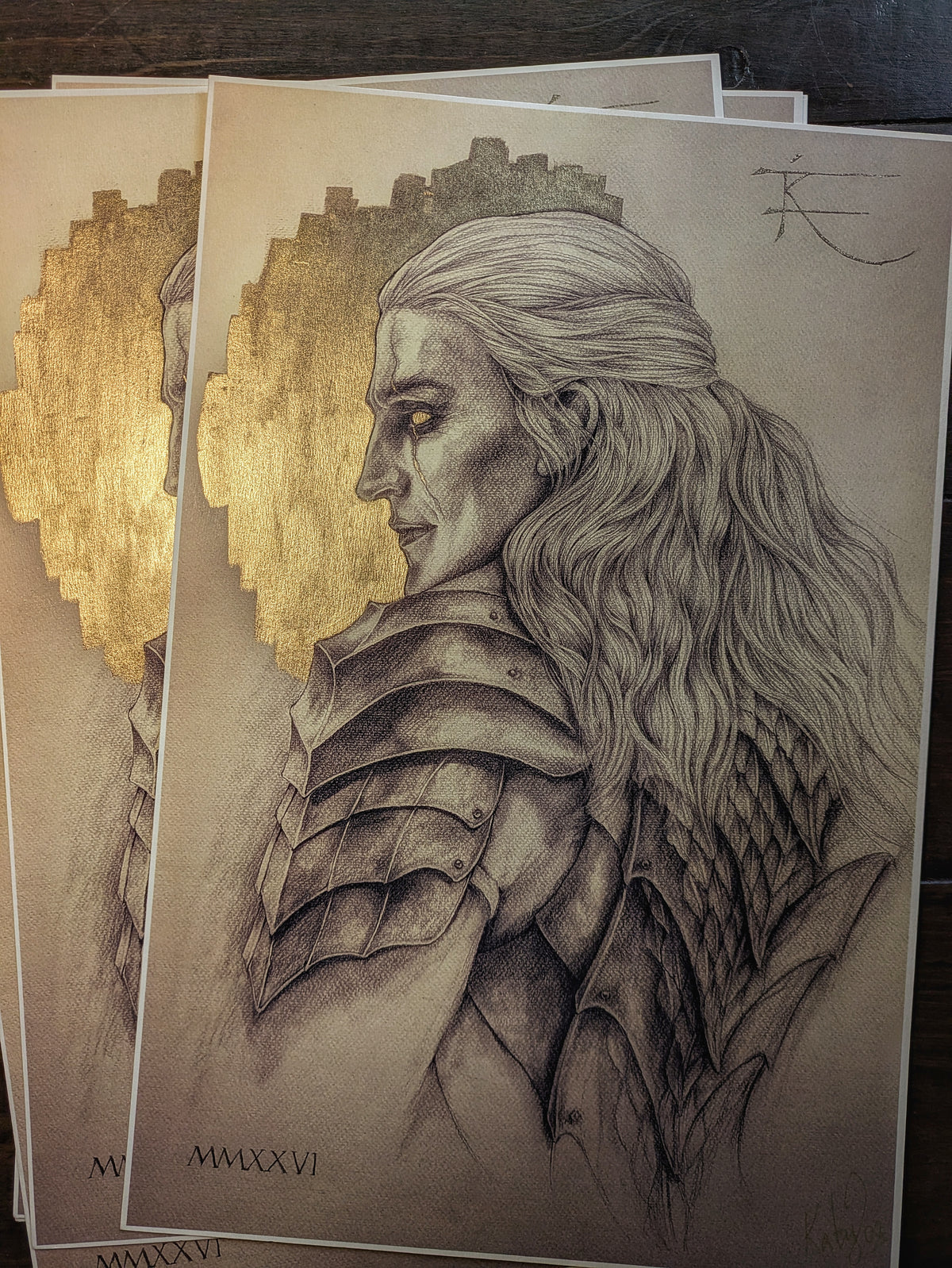 Aemond in Armour Print