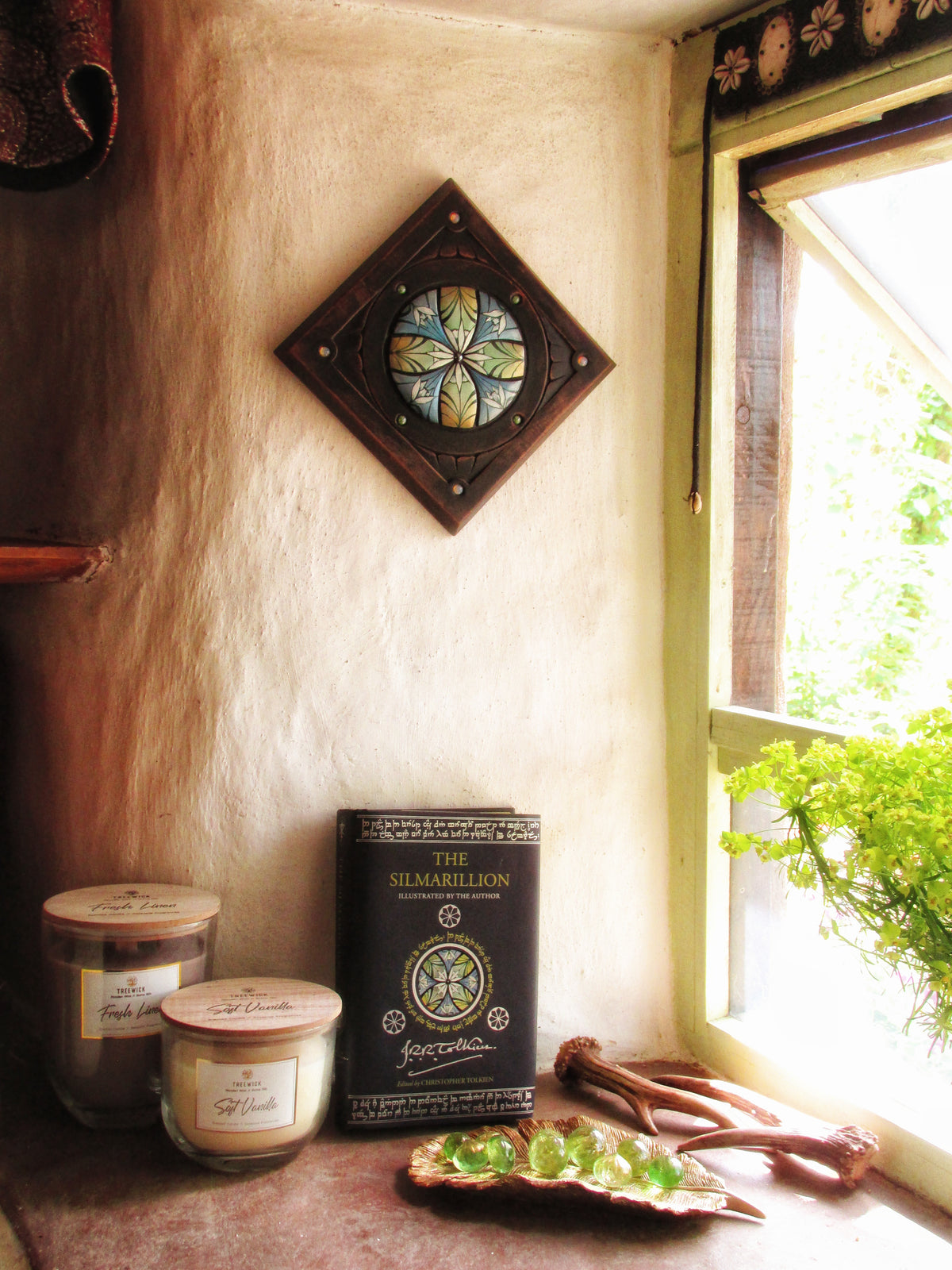 Upcycled - Lùthien Carved Tile