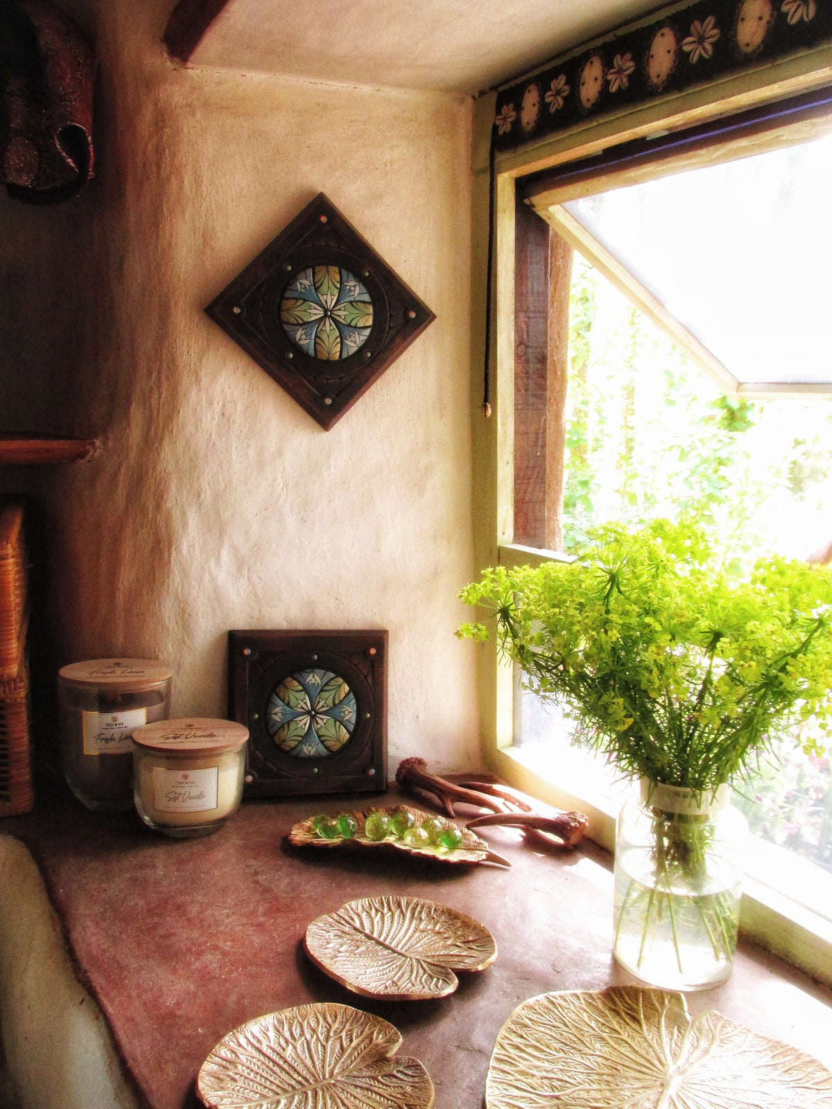 Upcycled - Lùthien Carved Tile
