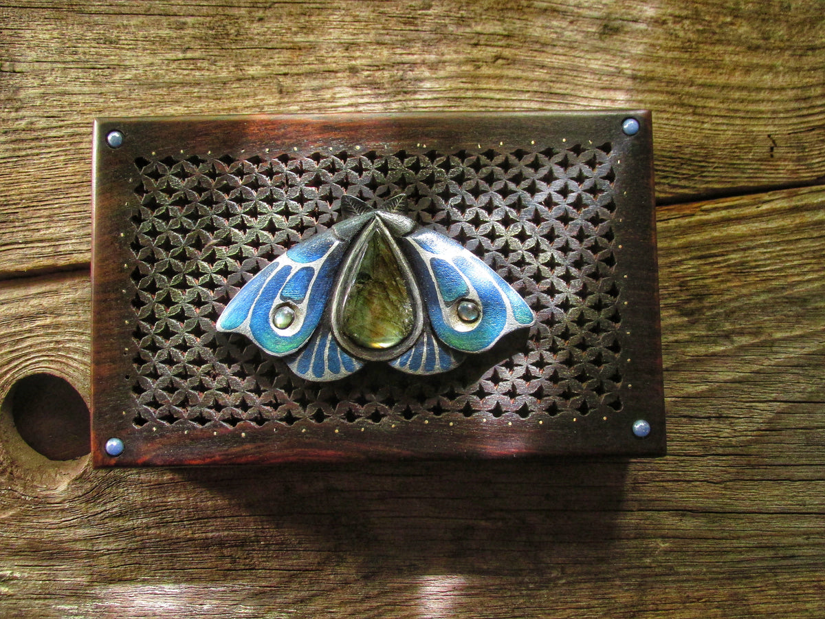 Blue Moon Moth